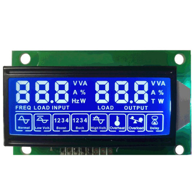 HT1621 Κωδικός τμήματος ελεγκτή Μονάδα οθόνης LCD, προσαρμόστε το τμήμα οθόνης LCD με φως πίσω