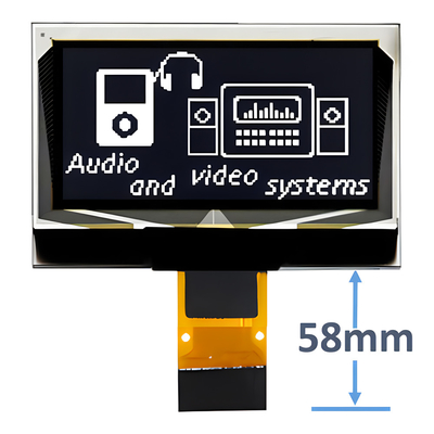 1.3 ιντσών OLED οθόνη 128x64 16 Pin ZIF σύνδεση CH1116 Driver