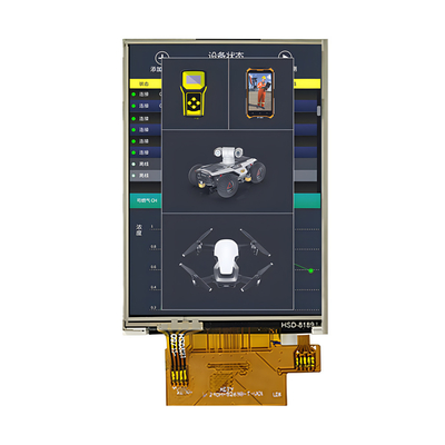 2.4 ίντσες Υψηλή φωτεινότητα 800nits IPS TFT οθόνη 240x320 Dot Matrix Module