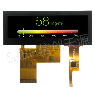 480x128 3,9 RGB TFT LCD ενότητα ίντσας με τη χωρητική οθόνη αφής 40 καρφίτσα