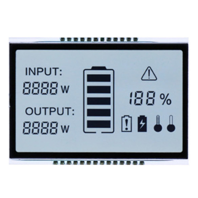 Μετρητής ηλεκτρικής ενέργειας LCD, οθόνη LCD τμήματος για 86 πολυλειτουργικό τριφασικό μετρητή ηλεκτρικής ενέργειας