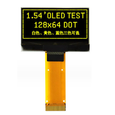 1.54 ιντσών OLED SSD1309 Μονοχρωματική οθόνη με παράλληλες και 4-σύρματες διεπαφές SPI