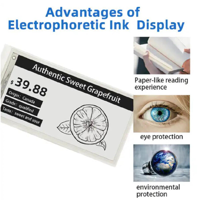 Γρήγορη ανανέωση Eink 2.9 ίντσες 296x128 Ανάλυση Μαύρο λευκό Κόκκινο E-Ink E-paper Display Module