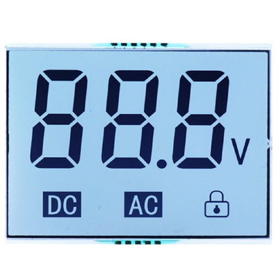 7 τμήματα οθόνης LCD, 4 ψηφία 8 ψηφία 7 τμήματα οθόνη LCD, μονοχρωματική οθόνη LCD, αριθμητική οθόνη LCD