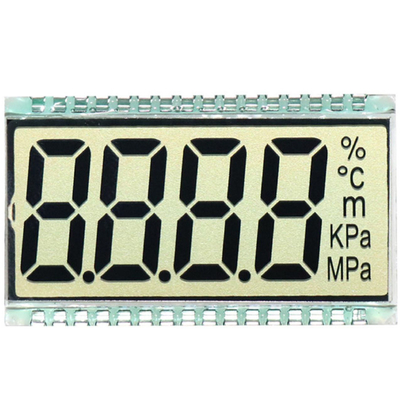 Προσαρμοσμένο πίνακα LCD TN, LCD μετρητή με τάση, ρεύμα, θερμοκρασία, χαρακτήρες ισχύος / τμήματα