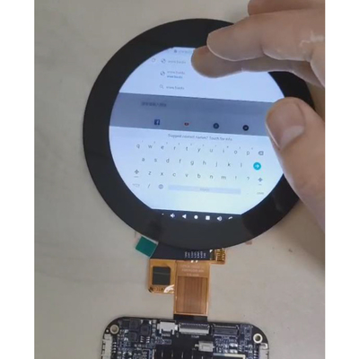 3.4 ιντσών Custom Round Lcd Android RK3566 Διαφημιστική οθόνη με PCAP Touch