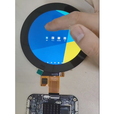 3.4 ιντσών Custom Round Lcd Android RK3566 Διαφημιστική οθόνη με PCAP Touch