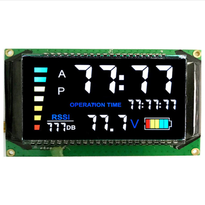 HT1621 Κωδικός τμήματος ελεγκτή Μονάδα οθόνης LCD, προσαρμόστε το τμήμα οθόνης LCD με φως πίσω