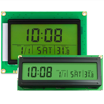 Προσαρμοσμένο HT1621 DP1621 VK1621 7 Segment COB SPI Διασύνδεση Μετρητής Τεντωμένη μπάρα Μοντέλο οθόνης LCD αφής