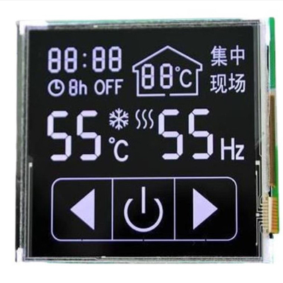 Προσαρμοσμένο HT1621 DP1621 VK1621 7 Segment COB SPI Διασύνδεση Μετρητής Τεντωμένη μπάρα Μοντέλο οθόνης LCD αφής