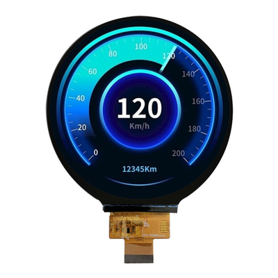 Δείκτης LCD HDMI TFT 4 ιντσών Στρογγυλή, κυκλική TFT LCD 4 "με διεπαφή MIPI