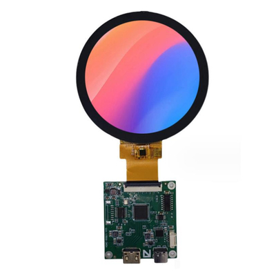 Δείκτης LCD HDMI TFT 4 ιντσών Στρογγυλή, κυκλική TFT LCD 4 "με διεπαφή MIPI
