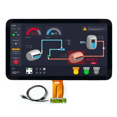 Ηλιακή διάγνωση 21,5 ιντσών TFT LCD οθόνη με USB οθόνη αφής, Κίνα βιομηχανική οθόνη TFT 21,5 ιντσών