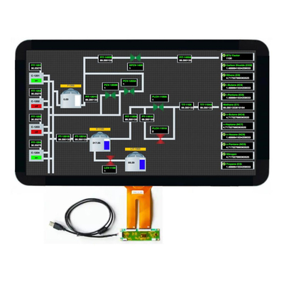21.5 ιντσών TFT LCD οθόνη FHD 1920*1080 Ανάλυση LVDS Διαβάσιμη από το φως του ήλιου