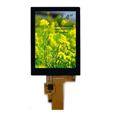 Εικονική οθόνη LCD 2.4 ιντσών Ηλιακή οθόνη αναγνώσιμη, 2.4 ιντσών LCD οθόνη αφής