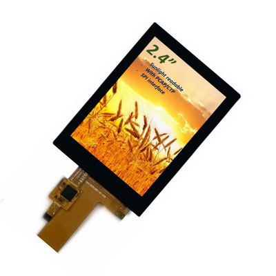 Εικονική οθόνη LCD 2.4 ιντσών Ηλιακή οθόνη αναγνώσιμη, 2.4 ιντσών LCD οθόνη αφής