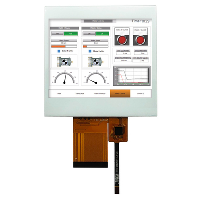 3.5 " TFT LCD οθόνη αφής RGB 320x240 τοπίο 54 πιν με χωρητική οθόνη αφής