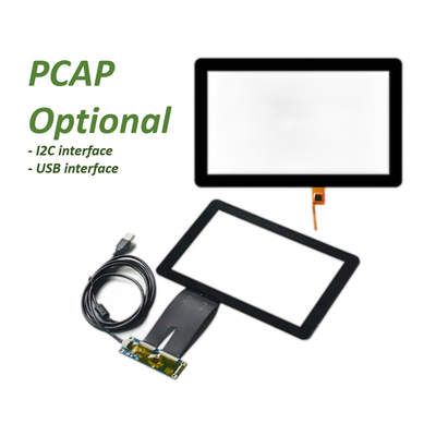 8 Bits LVDS Βιομηχανική οθόνη TFT 10,1 ιντσών RGB 1280x800 Pixels 40 Πιν
