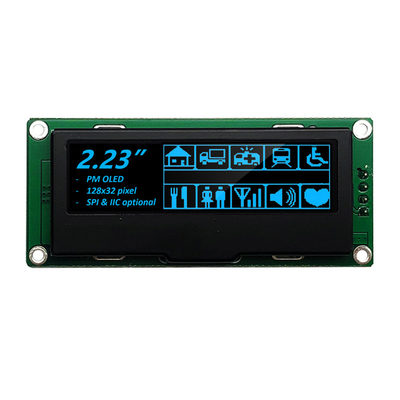 128x32 Dots OLED Graphic Display Module 2.23 ιντσών Διασύνδεση SPI
