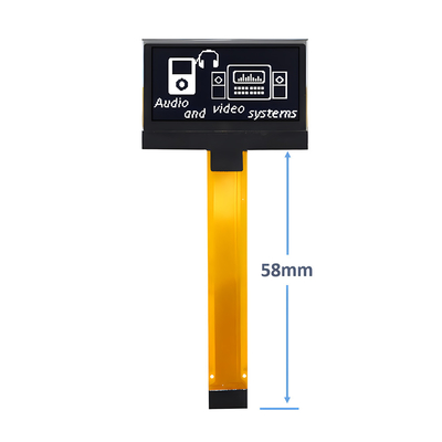 1.3 ιντσών OLED οθόνη 128x64 16 Pin ZIF σύνδεση CH1116 Driver