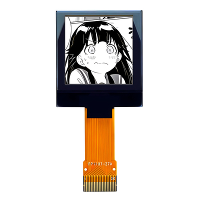 20 Pin 1,12 ιντσών OLED οθόνη 128x128 40mm Μακρύς ZIF σύνδεσμος παράλληλος SPI I2C