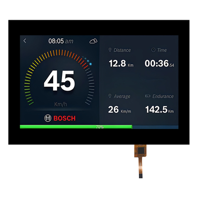 Γυαλί Gorilla Touch 7 ιντσών PCAP TFT οθόνη 1024x600 MIPI διεπαφή