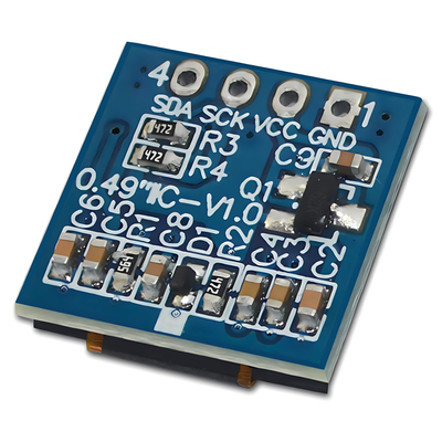 0.49 ιντσών γραφική οθόνη OLED με 4 πινές κεφαλής SSD1315 Υποστήριξη διεπαφής I2C