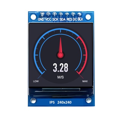 1.3&quot; 1,33 ίντσες TFT LCD οθόνη 240x240 Pixels SPI Serial Peripheral Interface Driver