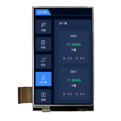 4 ιντσών ανθεκτική οθόνη αφής TFT LCD οθόνη China Factory Supply RGB Interface