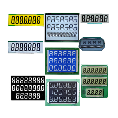 Προσαρμοσμένη οθόνη LCD TN/HTN/STN/FSTN/VA Μονοχρωματική οθόνη με μονοχρωματικό τμήμα χαρακτήρα COG Dot Matix