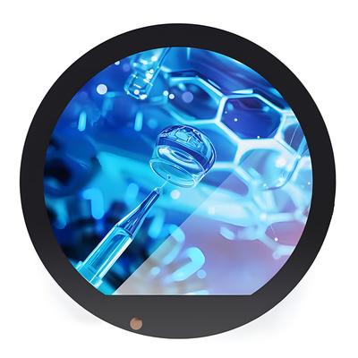 Δείκτης κυκλικής οθόνης LCD υψηλής φωτεινότητας 3,6 ιντσών 544x506 RGB κυκλική οθόνη