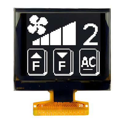 1.5 ιντσών Μονοχρωματική μονάδα οθόνης OLED 128x128 Driver IC SH1107 SPI Interface