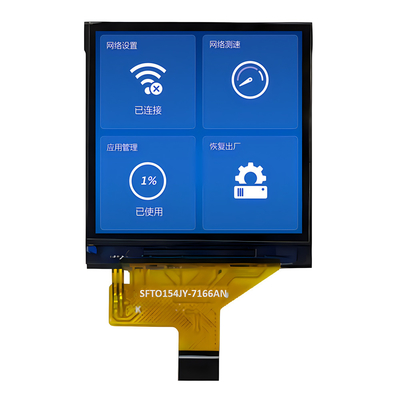 SPI Διασύνδεση 1.54 ιντσών TFT οθόνη 240x240 Dots 10 Pin ZIF σύνδεση