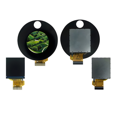1.3 ίντσες IPS TFT LCD οθόνη 240x240 Pixels SPI Διασύνδεση 24 Pin με κάλυψη γυαλί