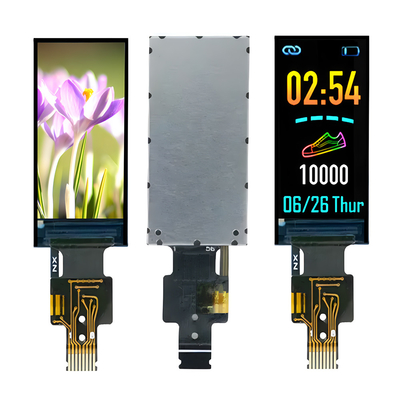 0.96 ίντσες μικρού μεγέθους γραφικό TFT LCD SPI Διασύνδεση 80x160 Pixels ST7735 Driver IC
