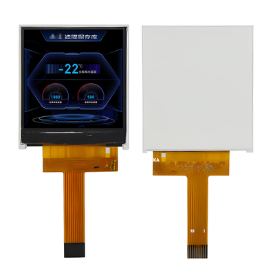 1.44 ίντσες Μικρή οθόνη TFT LCD 128x128 Pixels SPI Διασύνδεση ZIF FPC