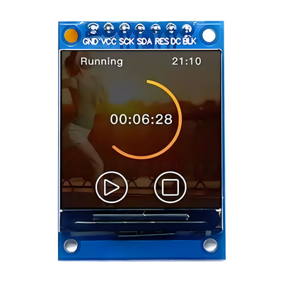 1.3" SPI TFT Μοντέλο οθόνης LCD ST7789 240x240 3.3V 65K πλήρες χρώμα 51 STM32 Για Arduino