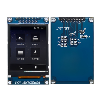 1.77 ιντσών TFT LCD οθόνη SPI σειριακή διεπαφή 262K πλήρης έγχρωμη οθόνη
