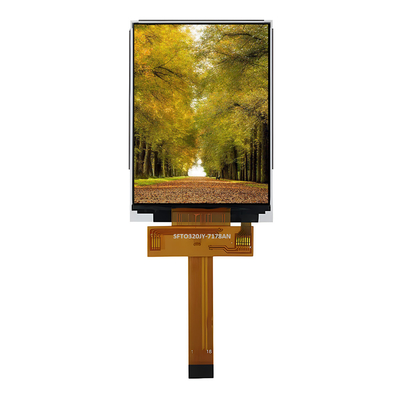 3.2 ίντσες SPI TFT LCD οθόνη 240*320 Pixels ZIF FPC 18 Pin ST7789V/ILI9341 Διακόπτης IC