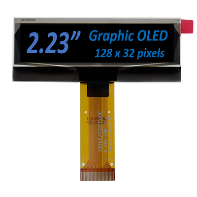 2.23 ιντσών OLED οθόνη 128 * 32 Dot Matrix PMOLED οθόνη SSD1305 Driver 24Pin