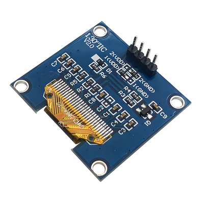 1.3-ιντσών 128x64 Dot Matrix OLED 4-Pin IIC I2C Διασύνδεση SH1106 Driver IC Λευκές/μπλε επιλογές γραμματοσειράς