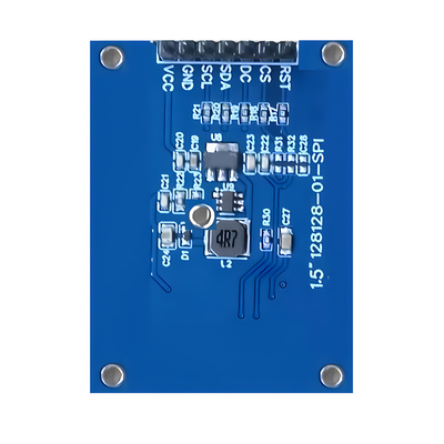 SPI 1,5 ιντσών OLED οθόνη 128x128 Dot Matrix SSD1327/SH1107G Λευκές / Γαλάζιες γραμματοσειρές 7-pin μονάδα