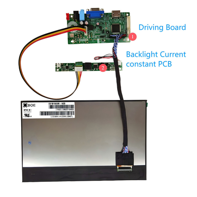 8 ίντσες Υψηλή φωτεινότητα 1200nits TFT LCD οθόνη FHD 1920 X 1200 Dots LVDS διεπαφή