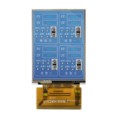 Εικονική οθόνη TFT LCD 2,4 ιντσών 240x320 QVGA MCU/RGB με αντίστοιχη οθόνη αφής