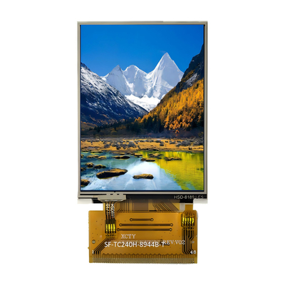 Εικονική οθόνη TFT LCD 2,4 ιντσών 240x320 QVGA MCU/RGB με αντίστοιχη οθόνη αφής