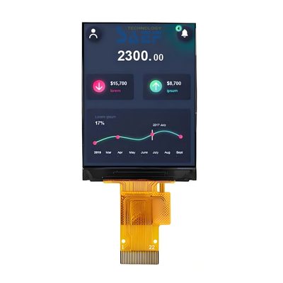 2 ιντσών υψηλής φωτεινότητας IPS TFT-LCD οθόνη - 240x320 Res 400 Nits Για συσκευές IoT ΗΠΑ