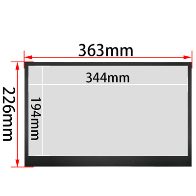 15,6 ιντσών HDMI LCD Φορητή Οθόνη HD Ανάλυση 1920*1080 κουκκίδες για Βιομηχανικό Έλεγχο Ασφάλειας Επιτήρησης