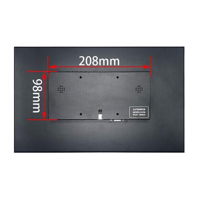 15,6 ιντσών HDMI LCD Φορητή Οθόνη HD Ανάλυση 1920*1080 κουκκίδες για Βιομηχανικό Έλεγχο Ασφάλειας Επιτήρησης