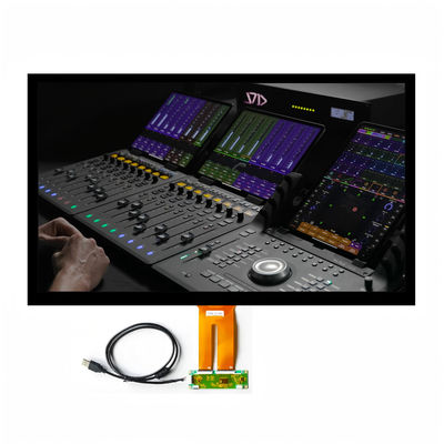 210,5-ιντσών υψηλής φωτεινότητας FHD TFT οθόνη με PCAP Touch ̇ 1000 Nits, είσοδος LVDS, βιομηχανικό πάνελ