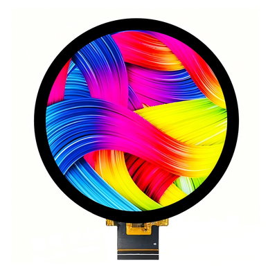 Οθόνη αφής TFT LCD 2,8 ιντσών IPS 480x480 στρογγυλή, μονάδα οθόνης ST7701S, βιομηχανικής κλάσης, θερμοκρασία λειτουργίας -20°C έως 70°C